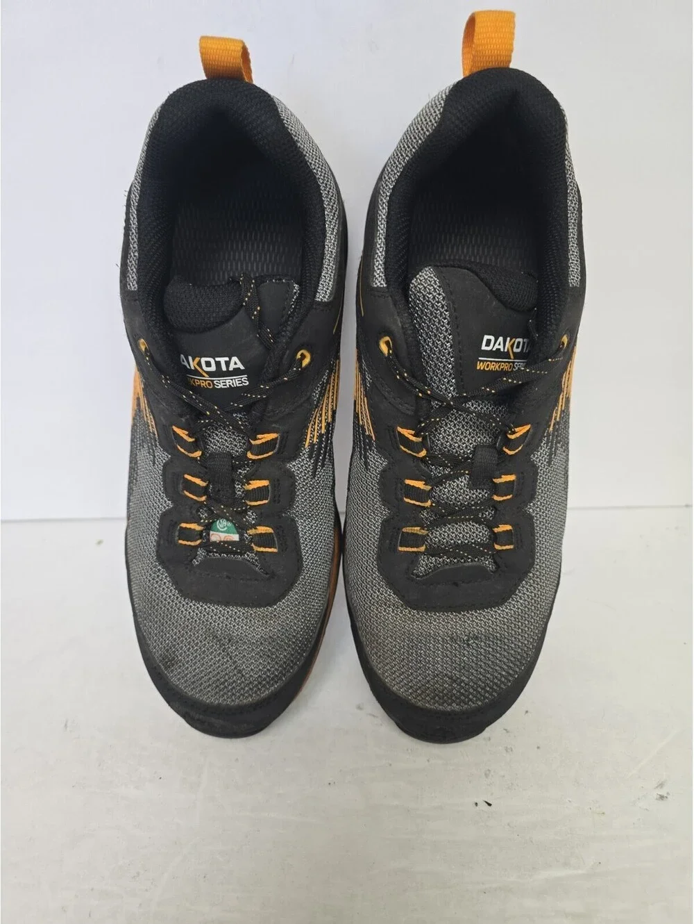 Dakota Men's 3600 WorkPro Series Steel Toe Work Shoe Black/Yellow Size 8.5M